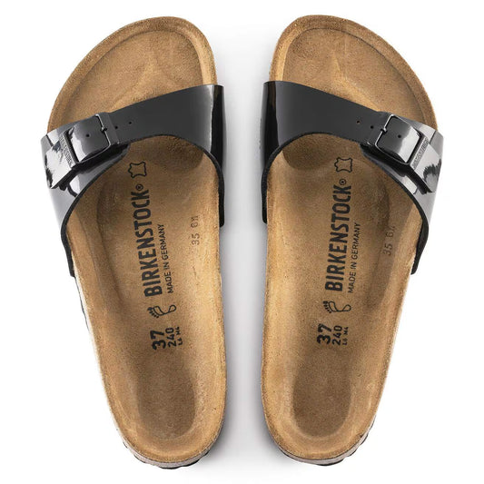 BIRKENSTOCK - Mule MADRID - Noir vernis