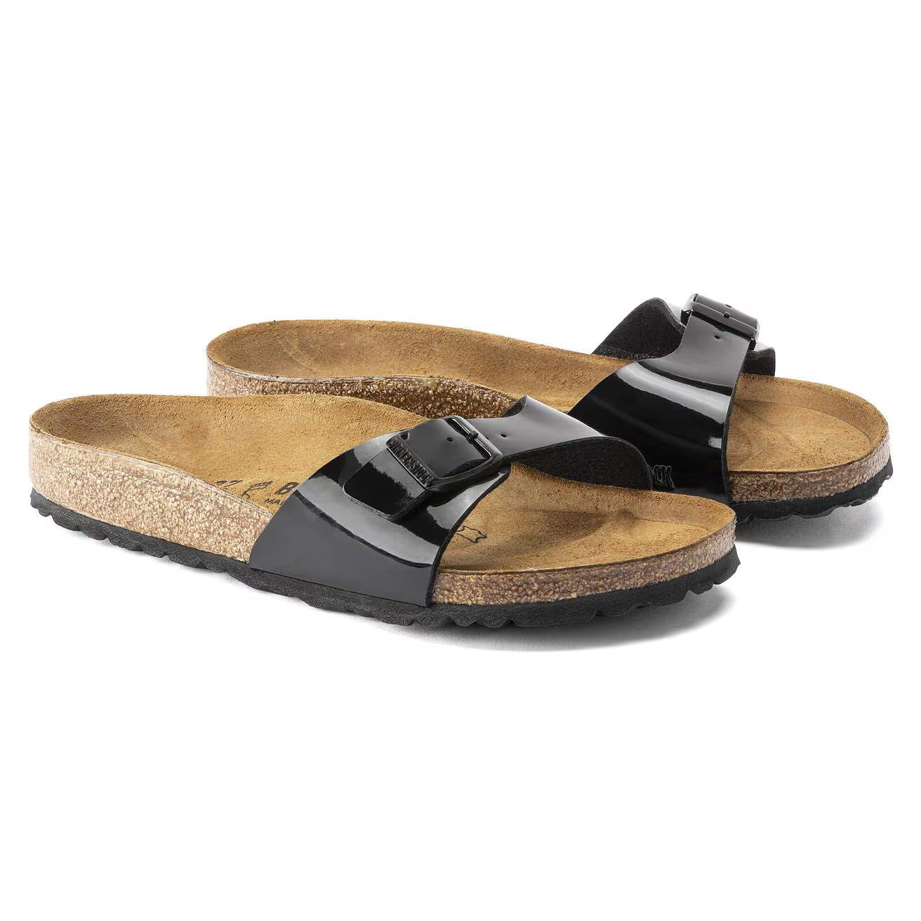 BIRKENSTOCK - Mule MADRID - Noir vernis