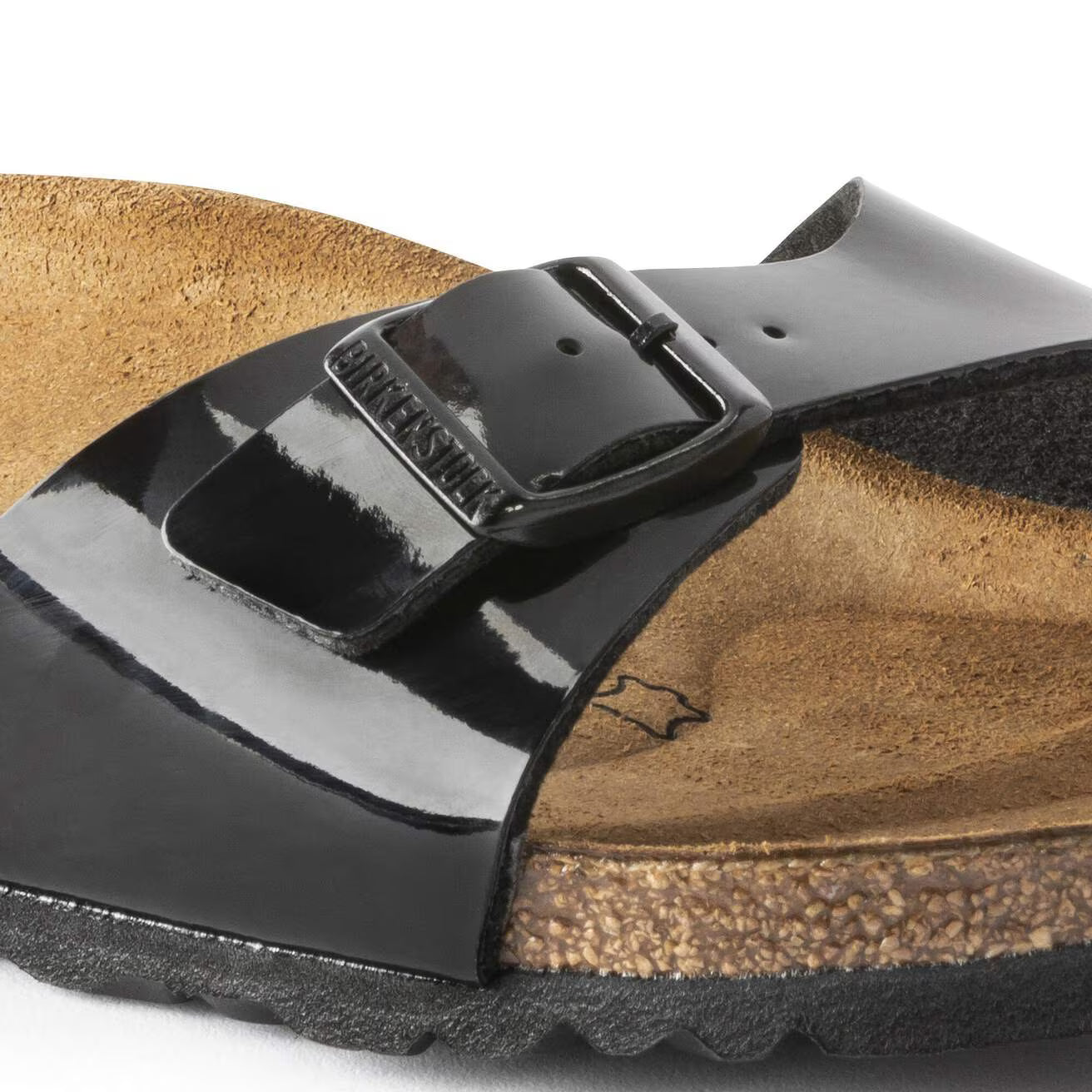 BIRKENSTOCK - Mule MADRID - Noir vernis