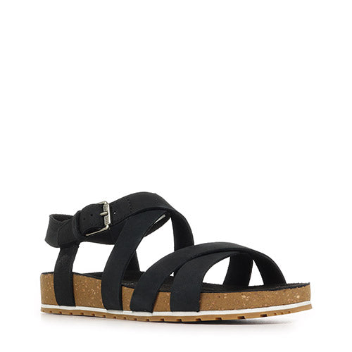 TIMBERLAND - Sandales MALIBU WAVES - Nubuck - Noir