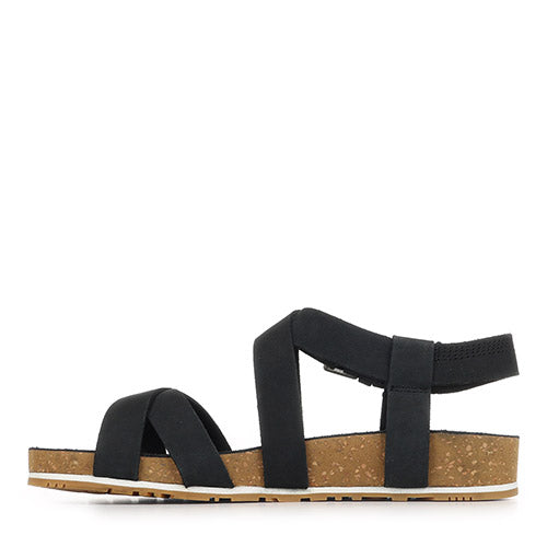 TIMBERLAND - Sandales MALIBU WAVES - Nubuck - Noir
