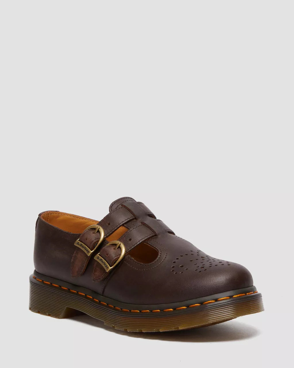 DR. MARTENS - Babies 8065 MARY JANE - Marron