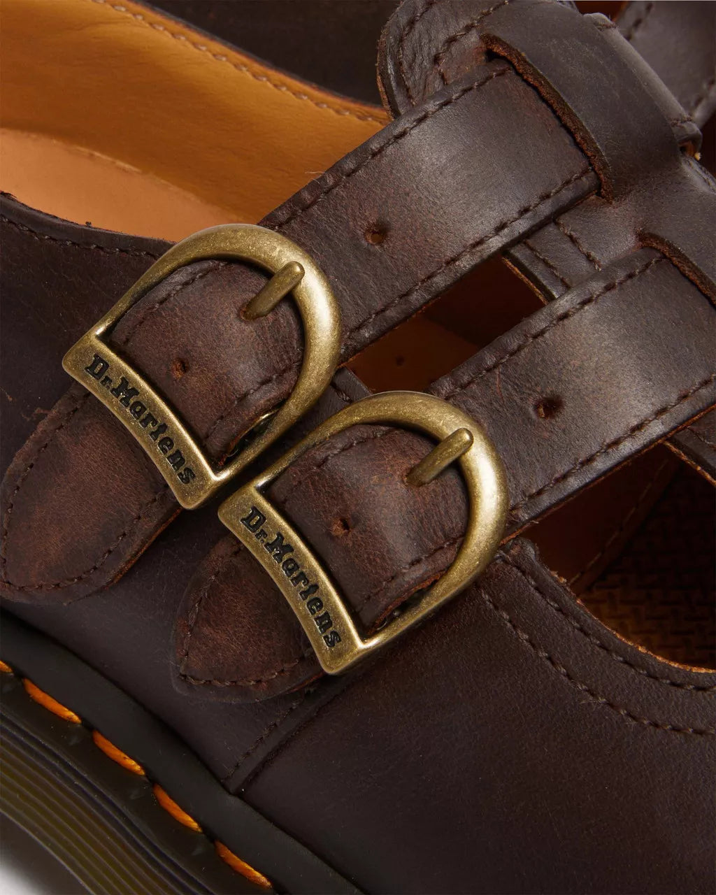 DR. MARTENS - Babies 8065 MARY JANE - Marron