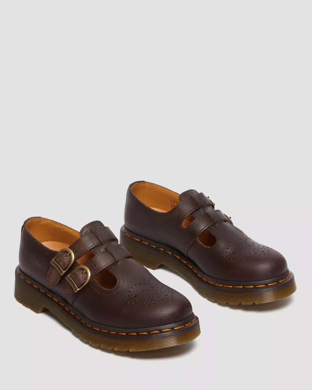 DR. MARTENS - Babies 8065 MARY JANE - Marron