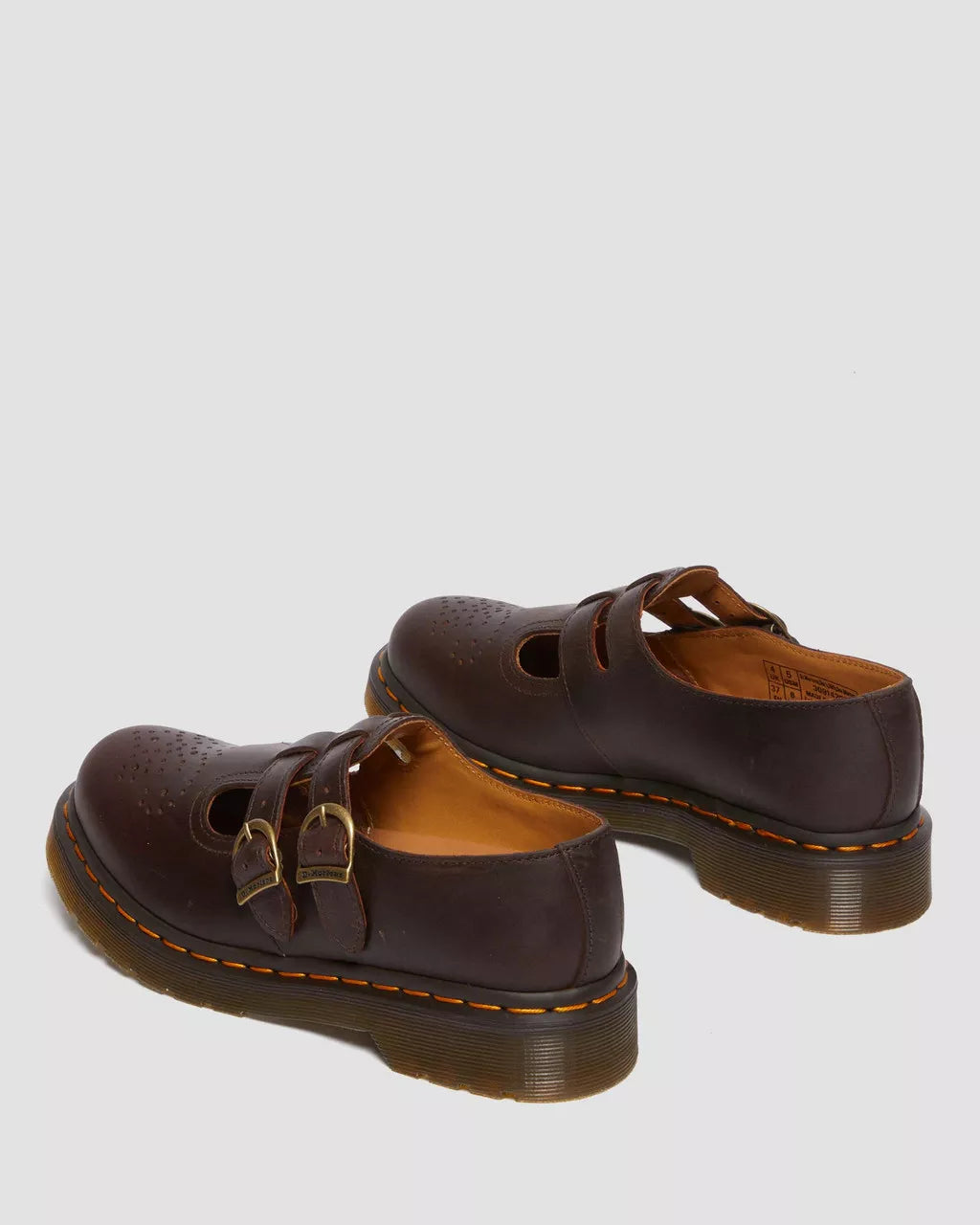 DR. MARTENS - Babies 8065 MARY JANE - Marron