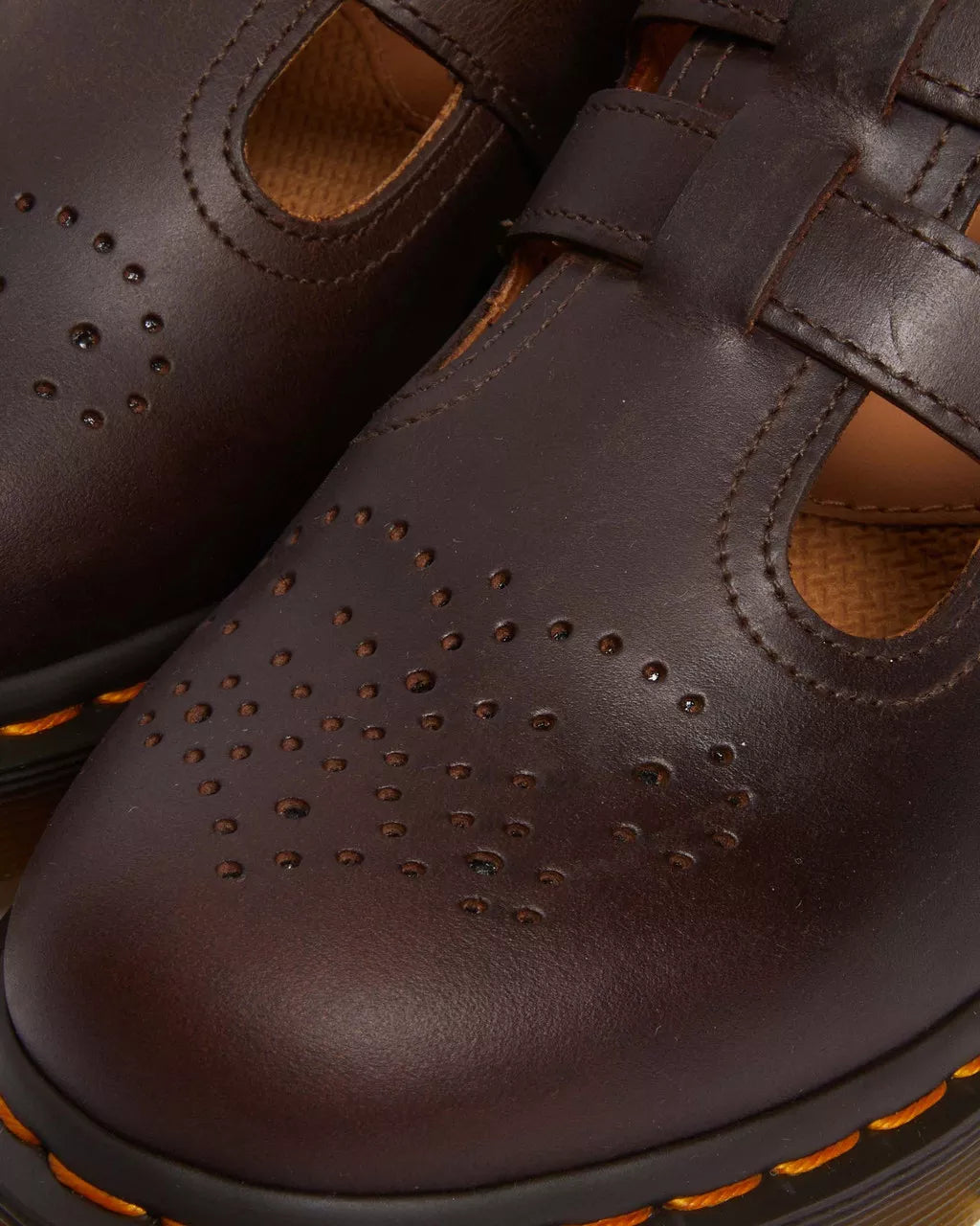 DR. MARTENS - Babies 8065 MARY JANE - Marron
