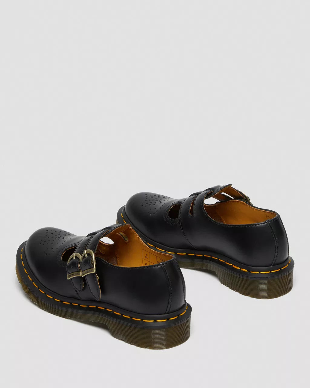 DR. MARTENS - Babies 8065 MARY JANE - Cuir smooth - Noir