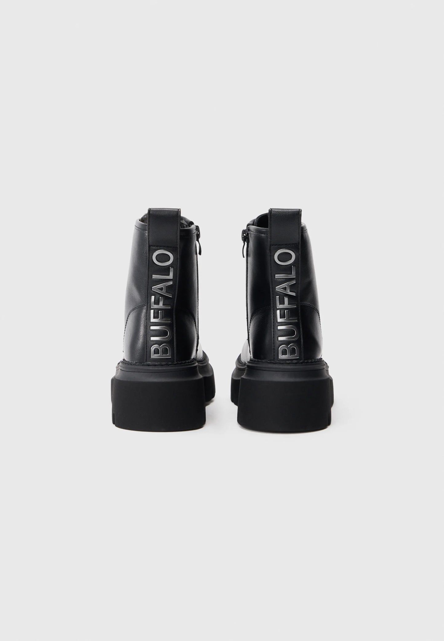 BUFFALO - Bottines plateformes MAVE LACE UP HI - Noir