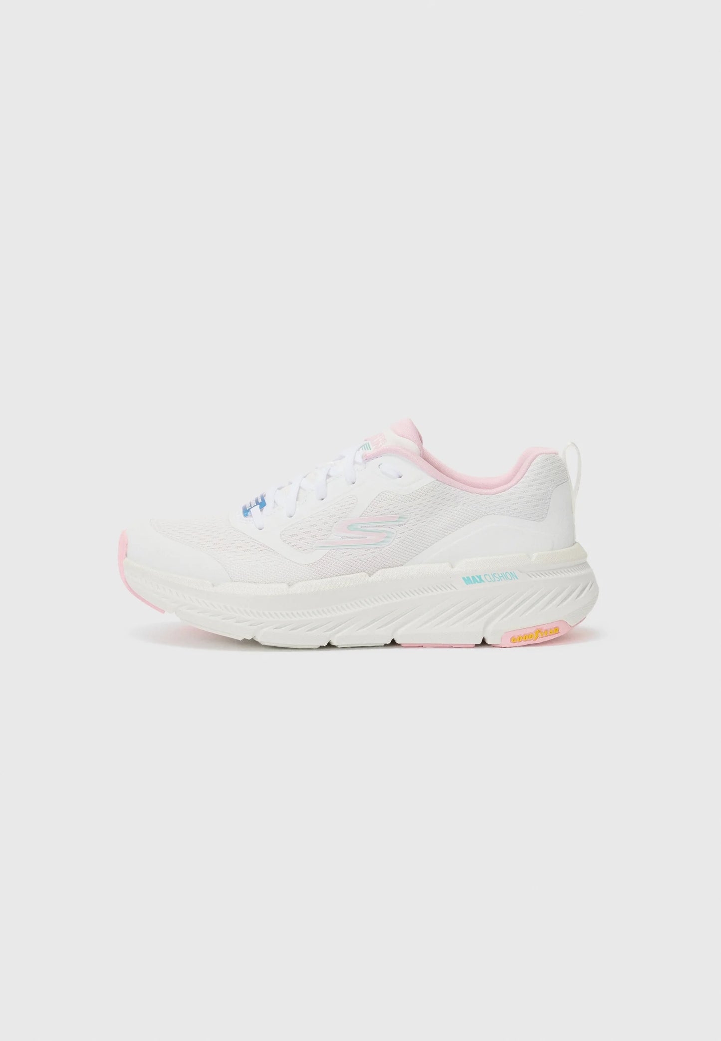 SKECHERS - Basket MAX CUSHIONIN - White/Pink