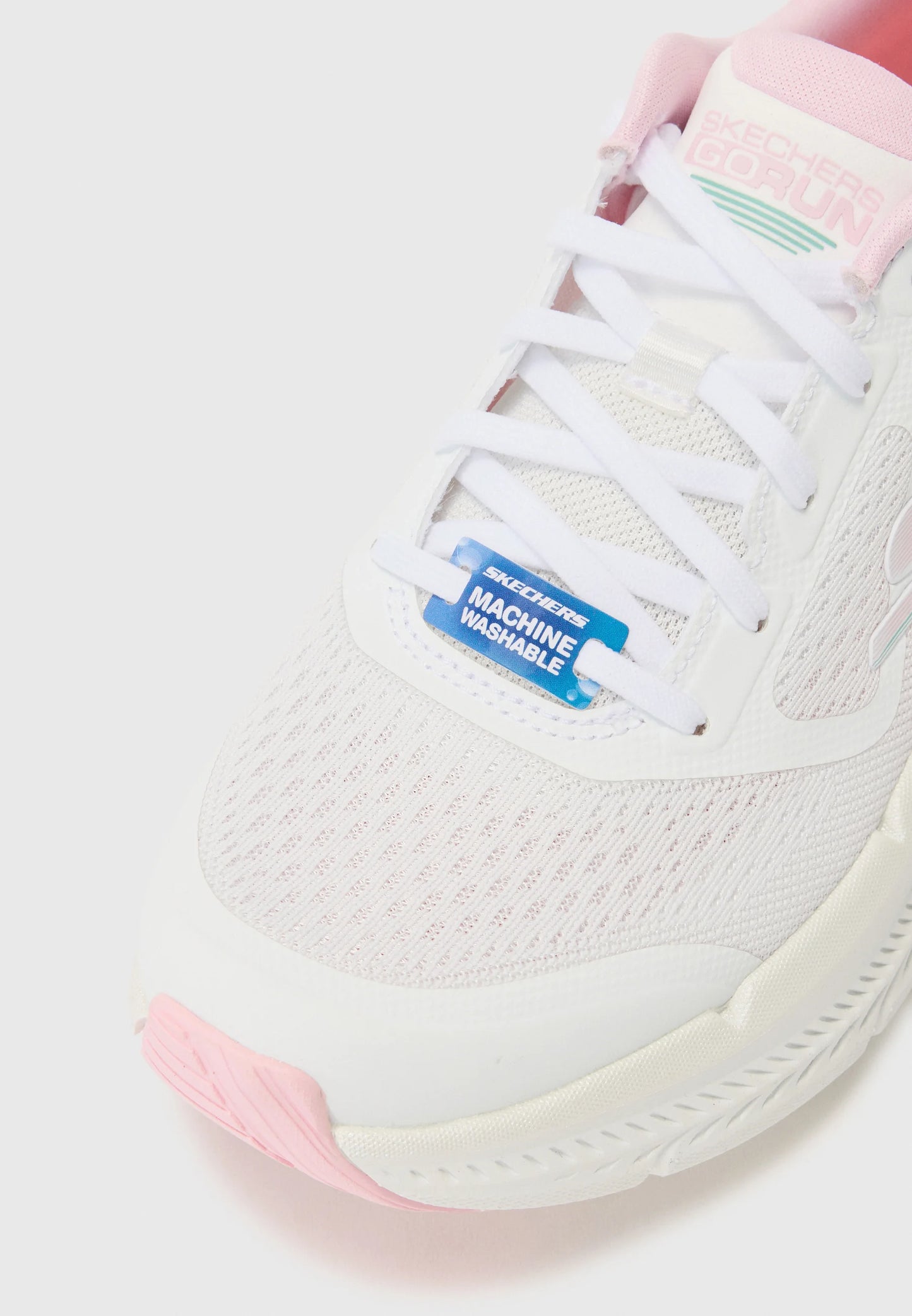 SKECHERS - Basket MAX CUSHIONIN - White/Pink