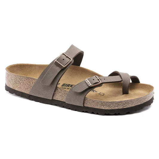 BIRKENSTOCK - Sandale MAYARI Nubuck - Mocca
