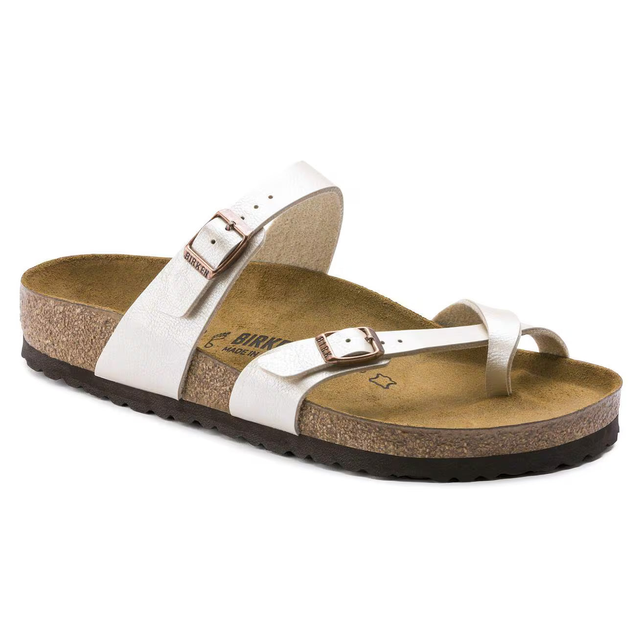 BIRKENSTOCK - Mule MAYARI - Graceful pearl white