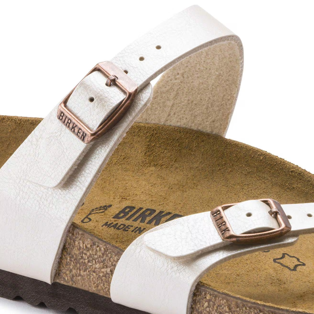 BIRKENSTOCK - Mule MAYARI - Graceful pearl white