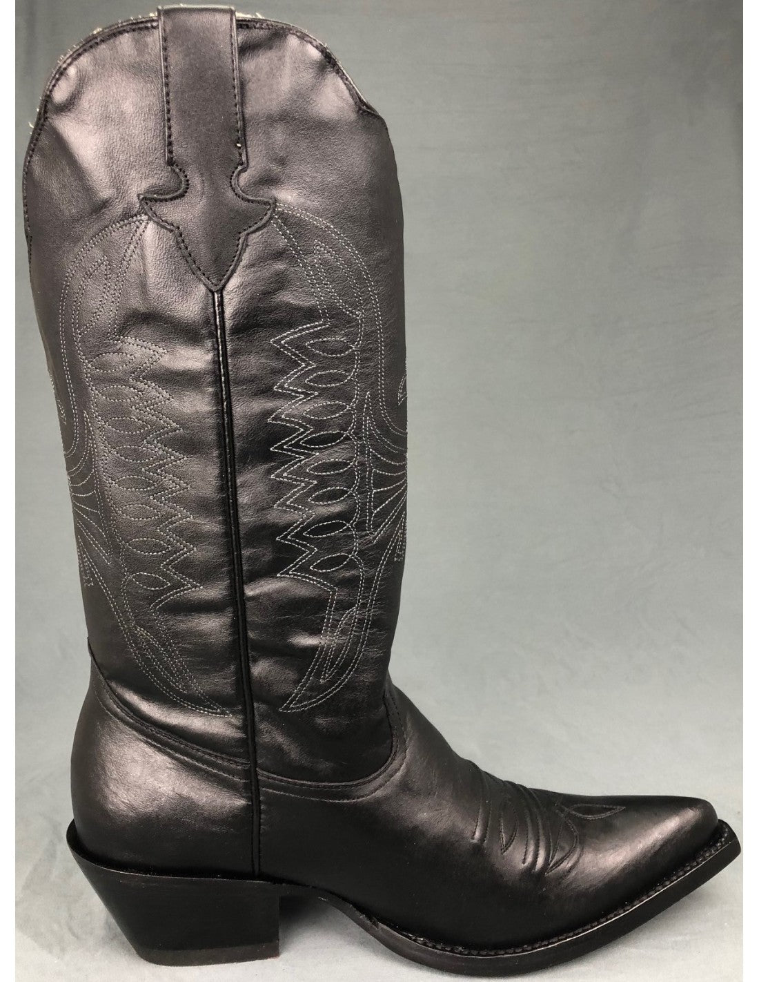 GO'WEST - Santiags MERIDA - Femme - Cuir - Noir