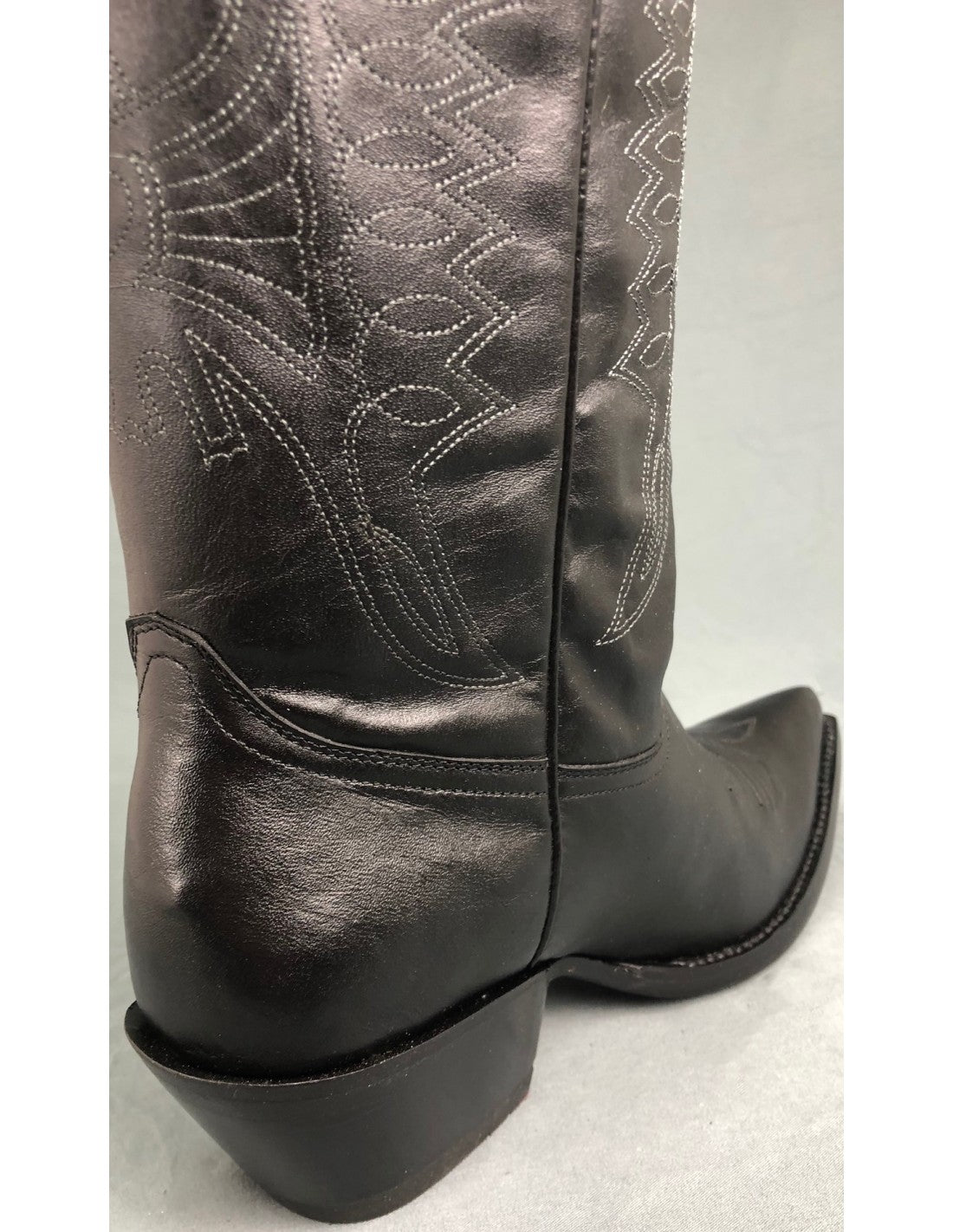 GO'WEST - Santiags MERIDA - Femme - Cuir - Noir