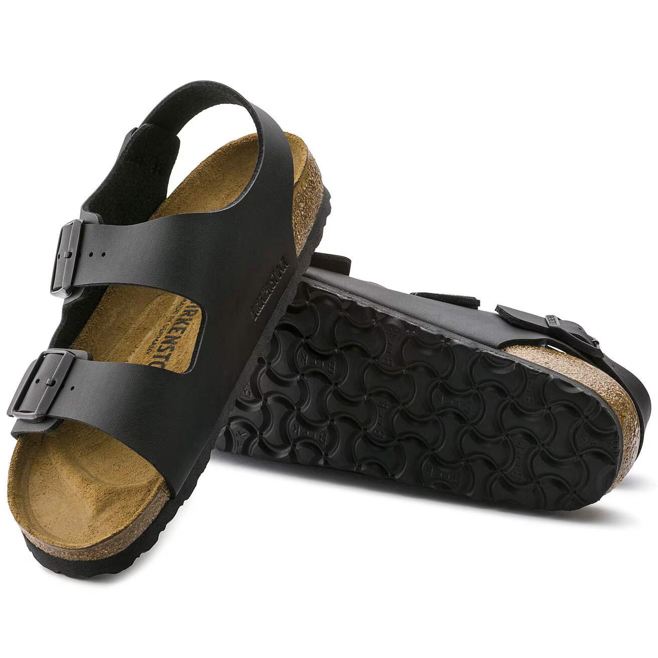 BIRKENSTOCK - Sandale MILANO - Noir