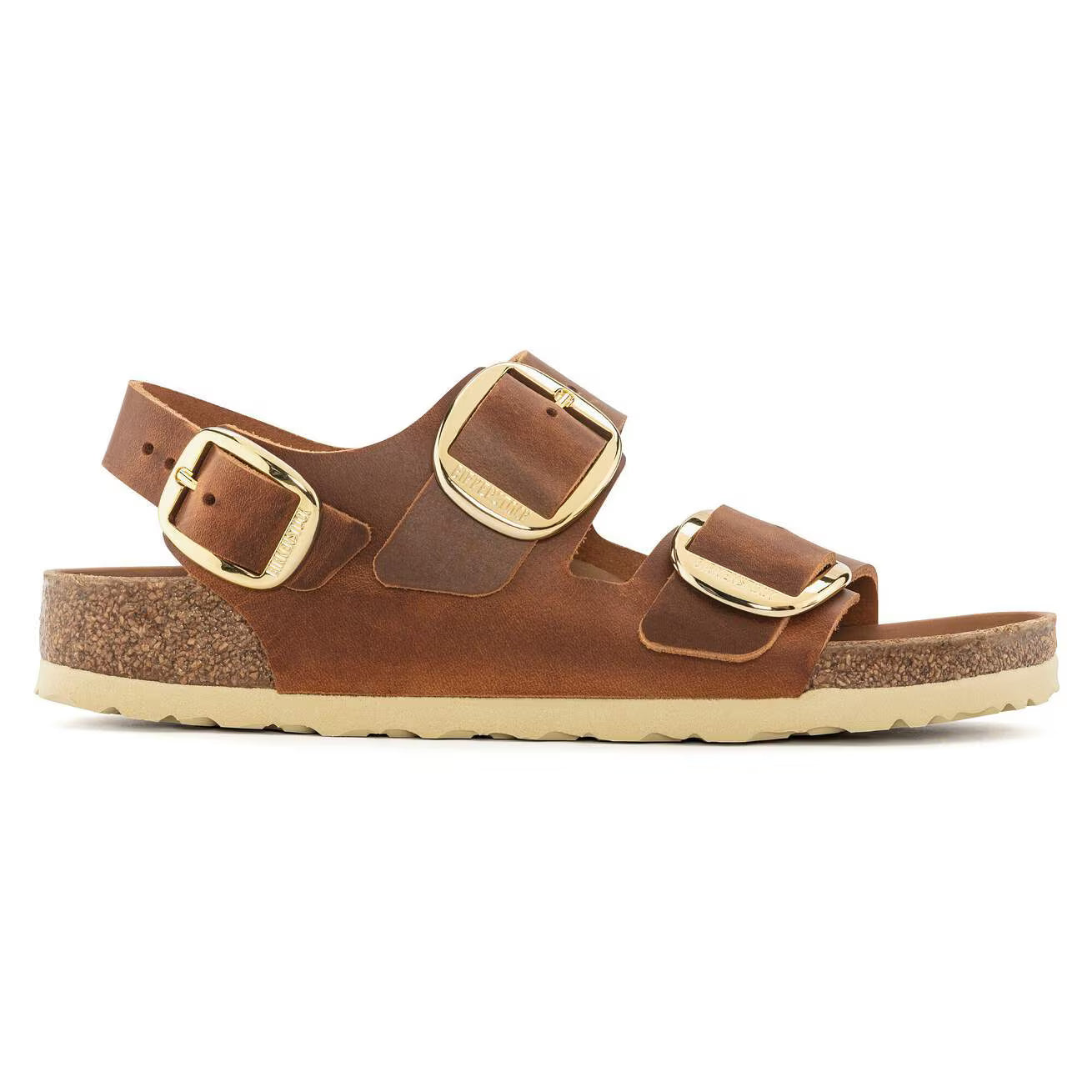 BIRKENSTOCK - Sandale MILANO - Grosse boucle - Cognac