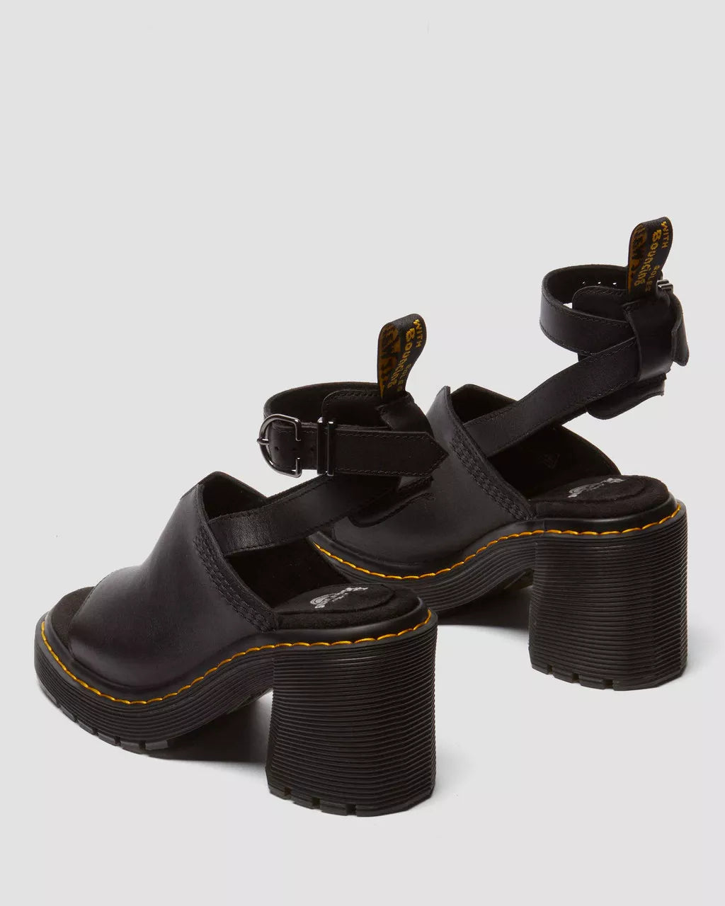 DR. MARTENS - Sandales à talons MILLEE - Noir