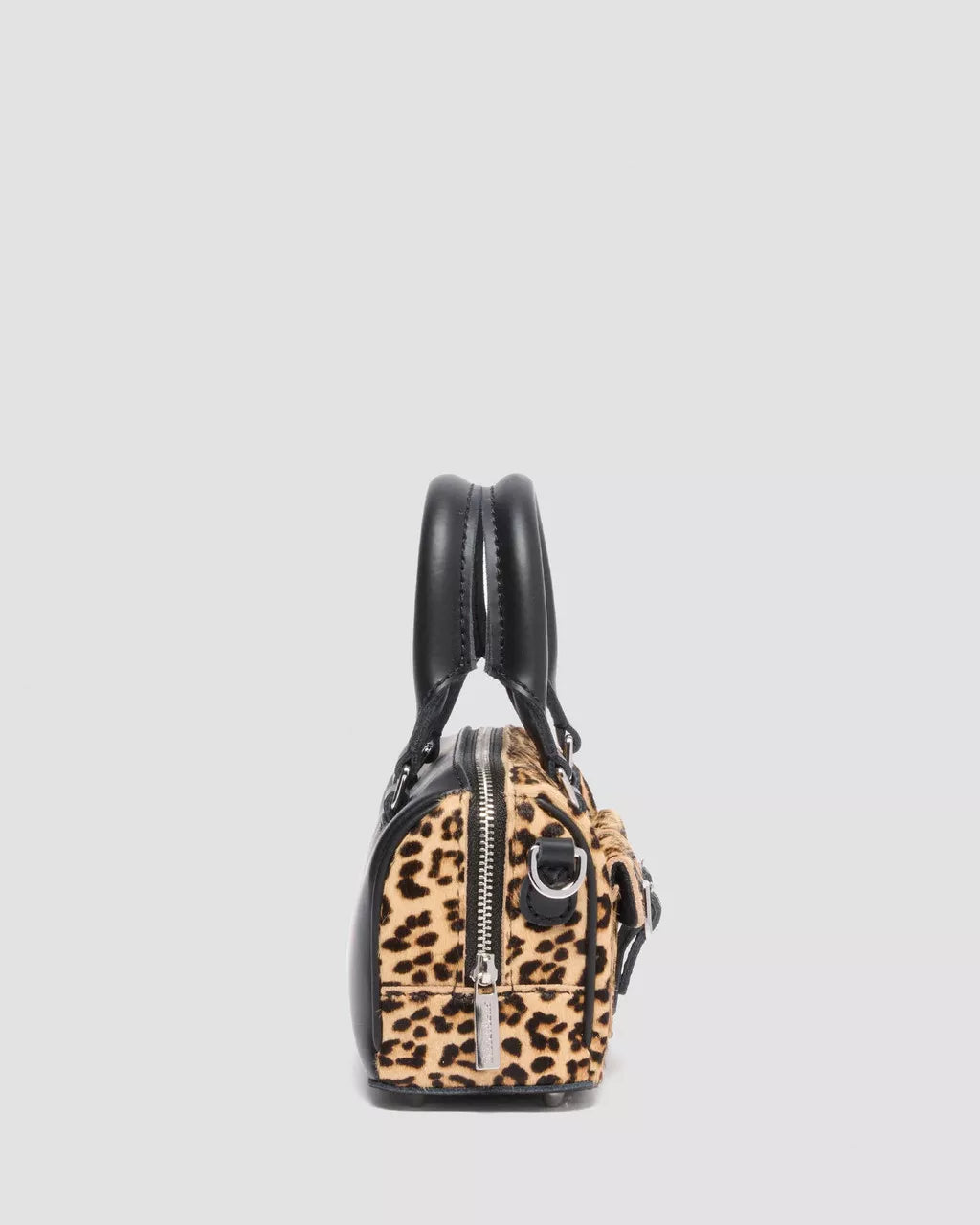 DR. MARTENS - Mini sac à main - Cuir kiev - Léopard