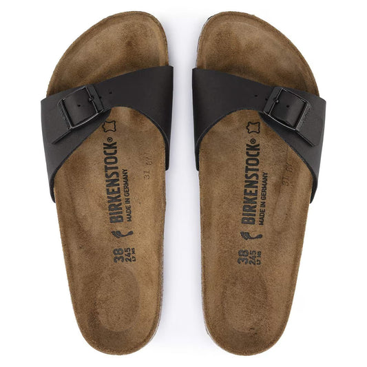 BIRKENSTOCK - Mule MADRID Nubuck - Noir