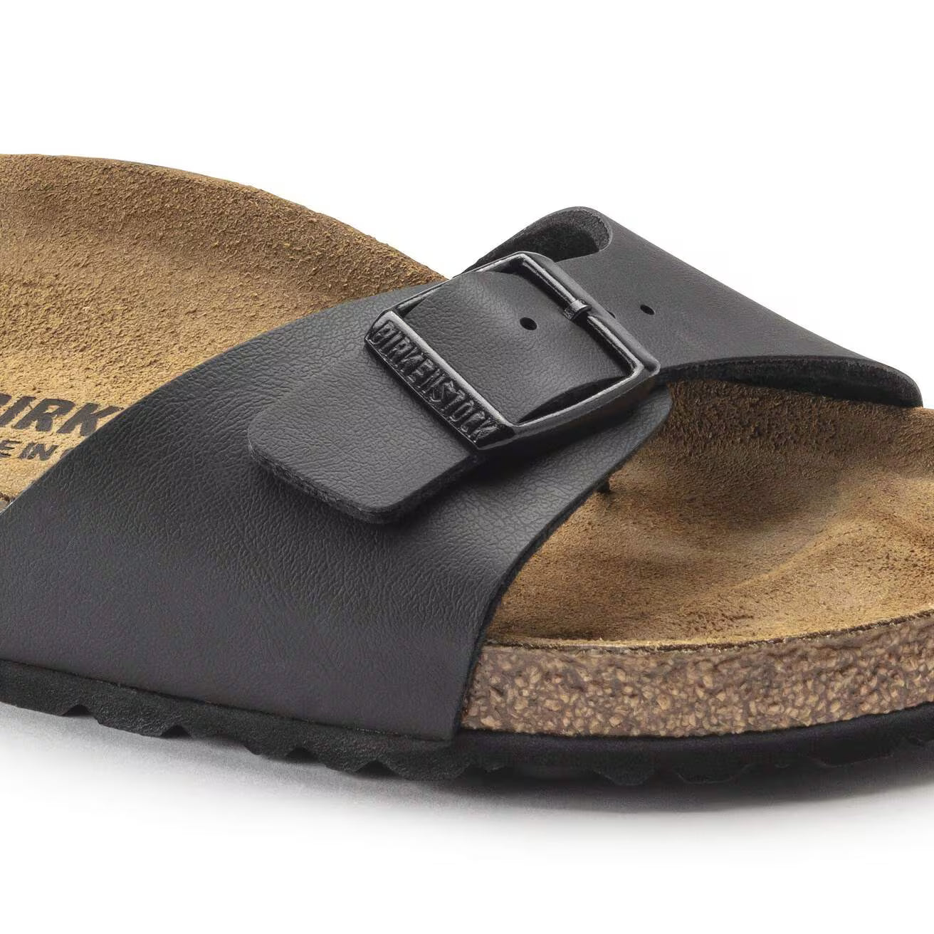 BIRKENSTOCK - Mule MADRID Nubuck - Noir