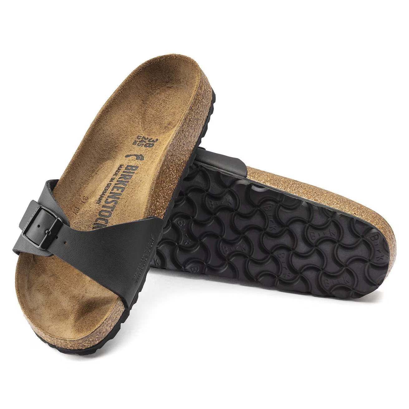 BIRKENSTOCK - Mule MADRID Nubuck - Noir