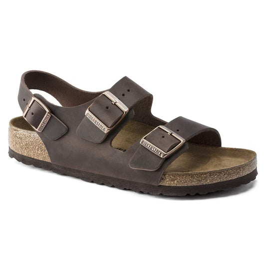 BIRKENSTOCK - Sandale MILANO - 3 boucles - Habana