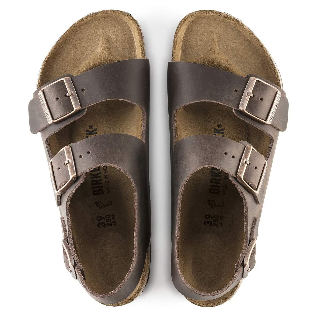 BIRKENSTOCK - Sandale MILANO - 3 boucles - Habana