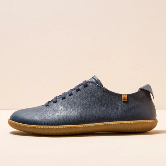 EL NATURALISTA - Baskets basses N296 VIAJERO - Cuir de veau grainé - Océan