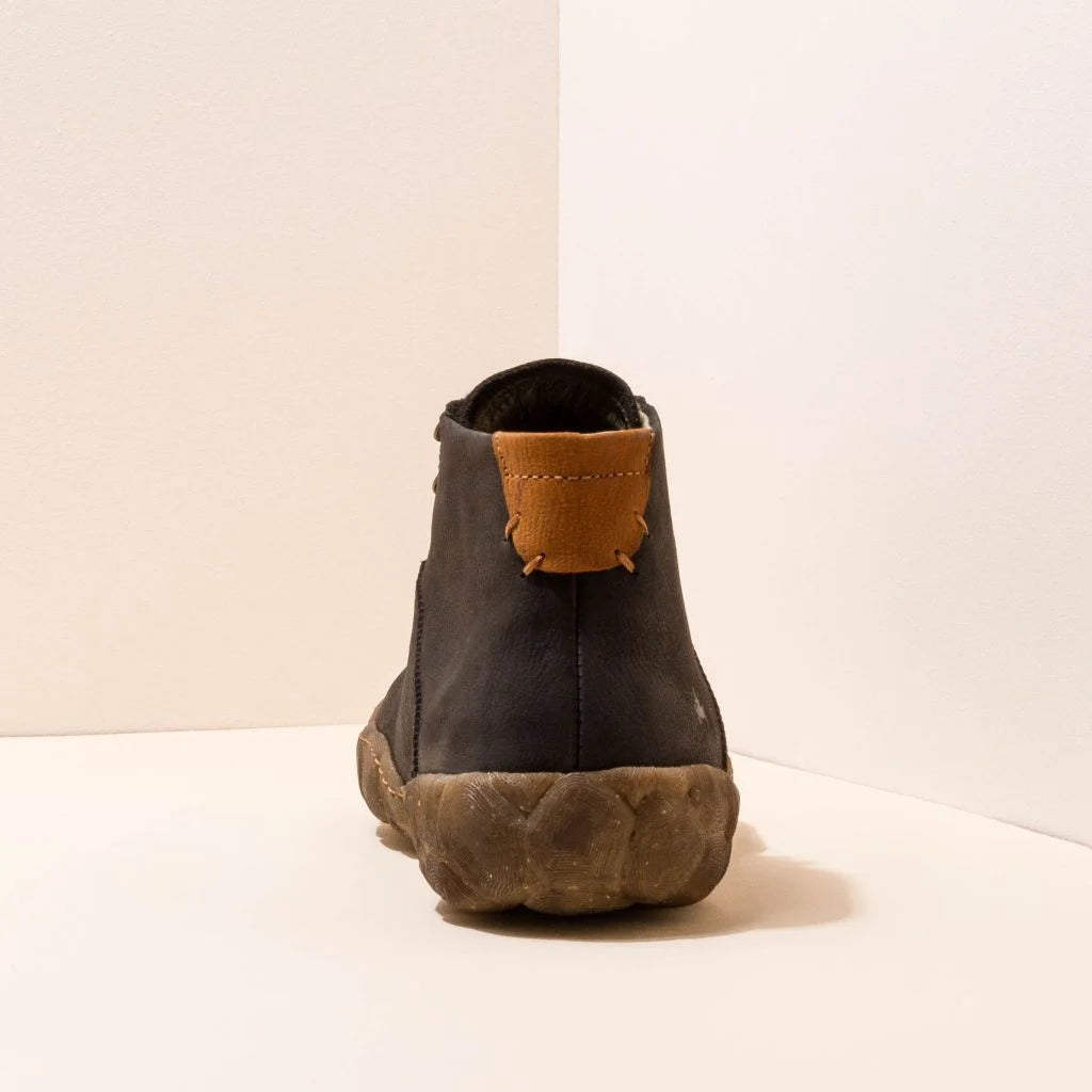EL NATURALISTA - Baskets montantes N5083 TURTLE CROCHE - Cuir de veau - Noir