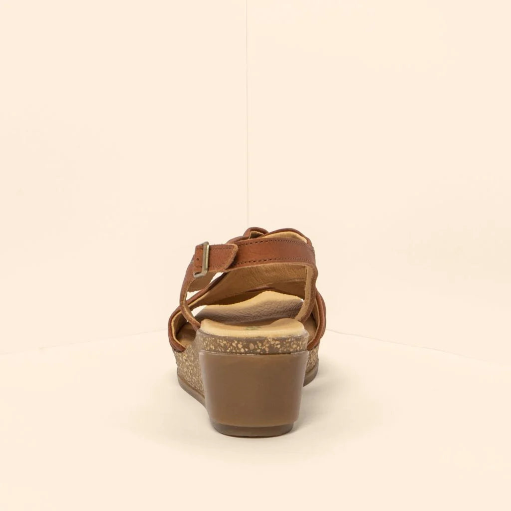 EL NATURALISTA - Sandales N5117 LEAVES - Cuir - Toffee