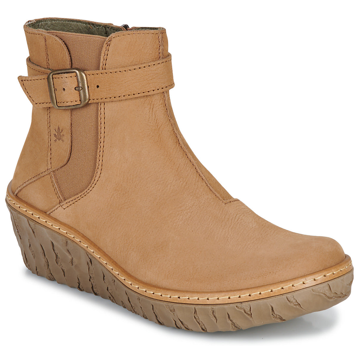 EL NATURALISTA - Bottines N5133 DRASIL - Cuir - Wood