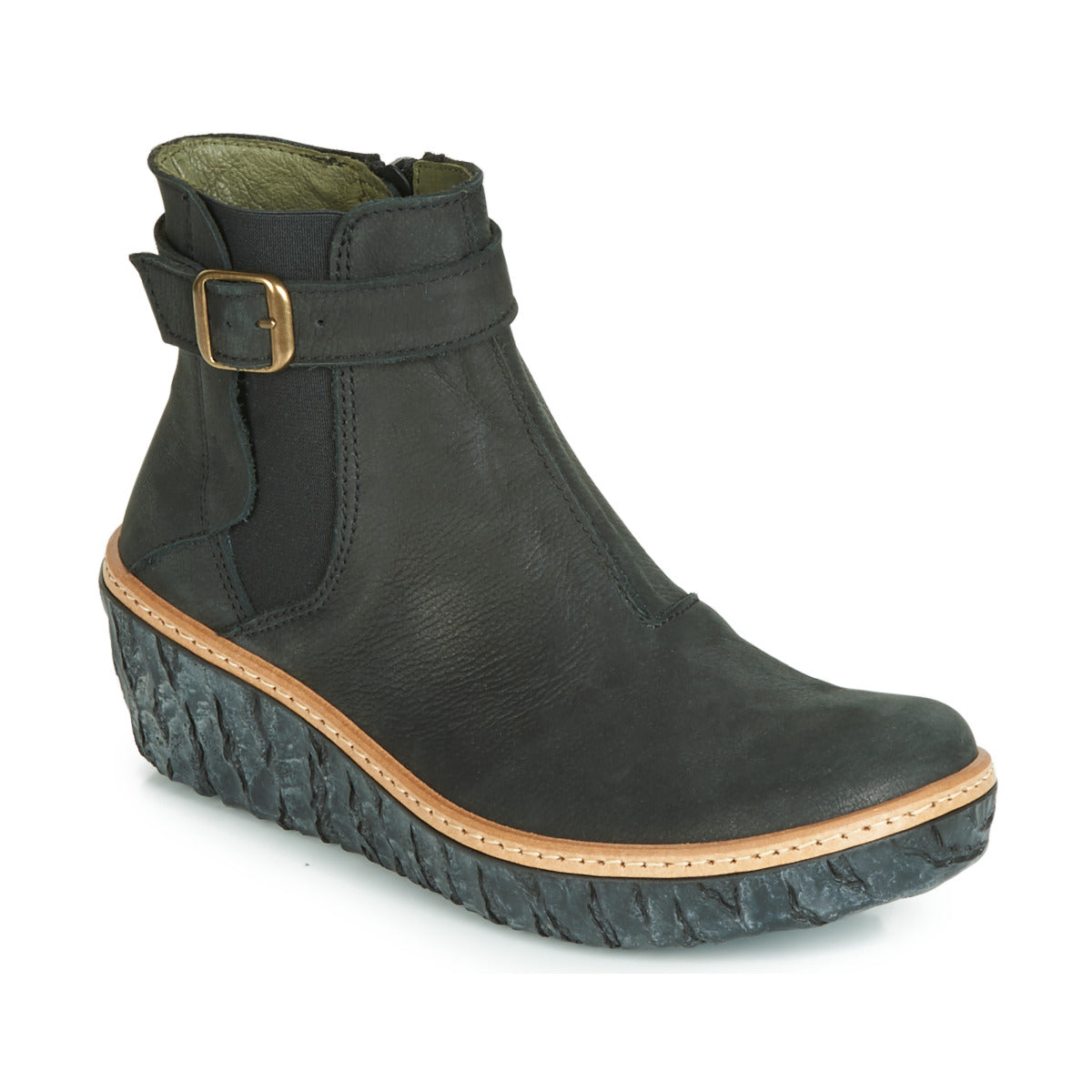 EL NATURALISTA - Bottines N5139 DRASIL MYTH - Cuir - Noir