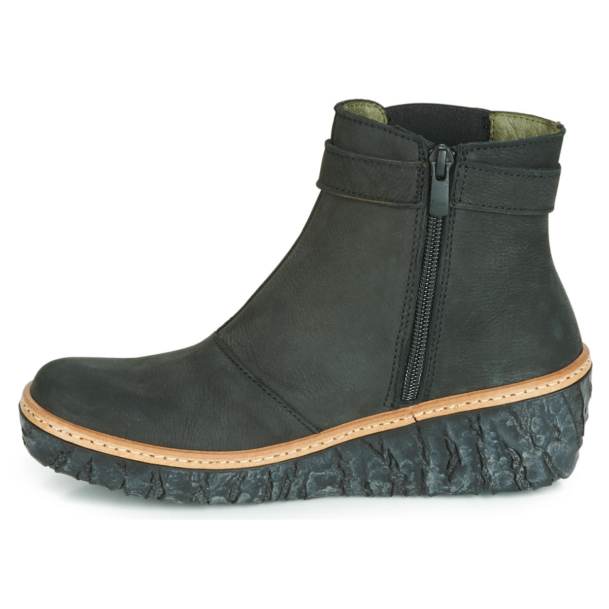 EL NATURALISTA - Bottines N5139 DRASIL MYTH - Cuir - Noir