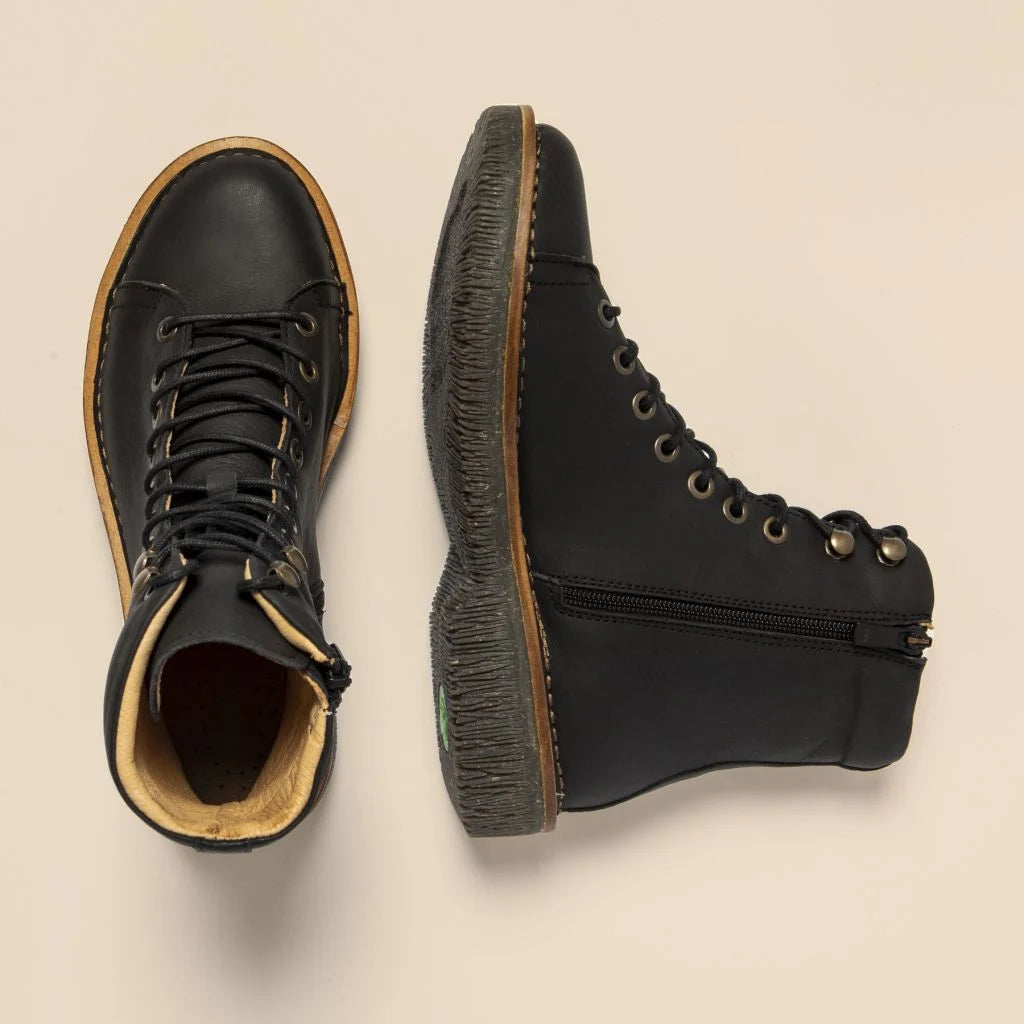 EL NATURALISTA - Bottines N5572 VOLCANO - Noir