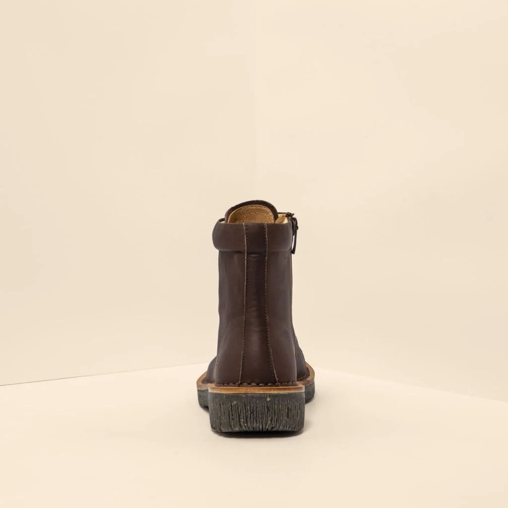 EL NATURALISTA - Bottines N5572 VOLCANO - Cuir de veau - Marron