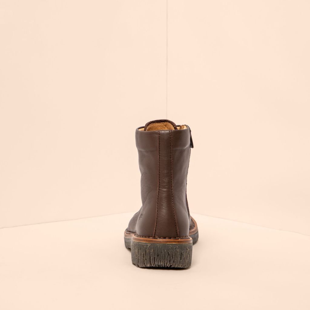 EL NATURALISTA - Bottines N5572 VOLCANO - Cuir de veau - Testa brown