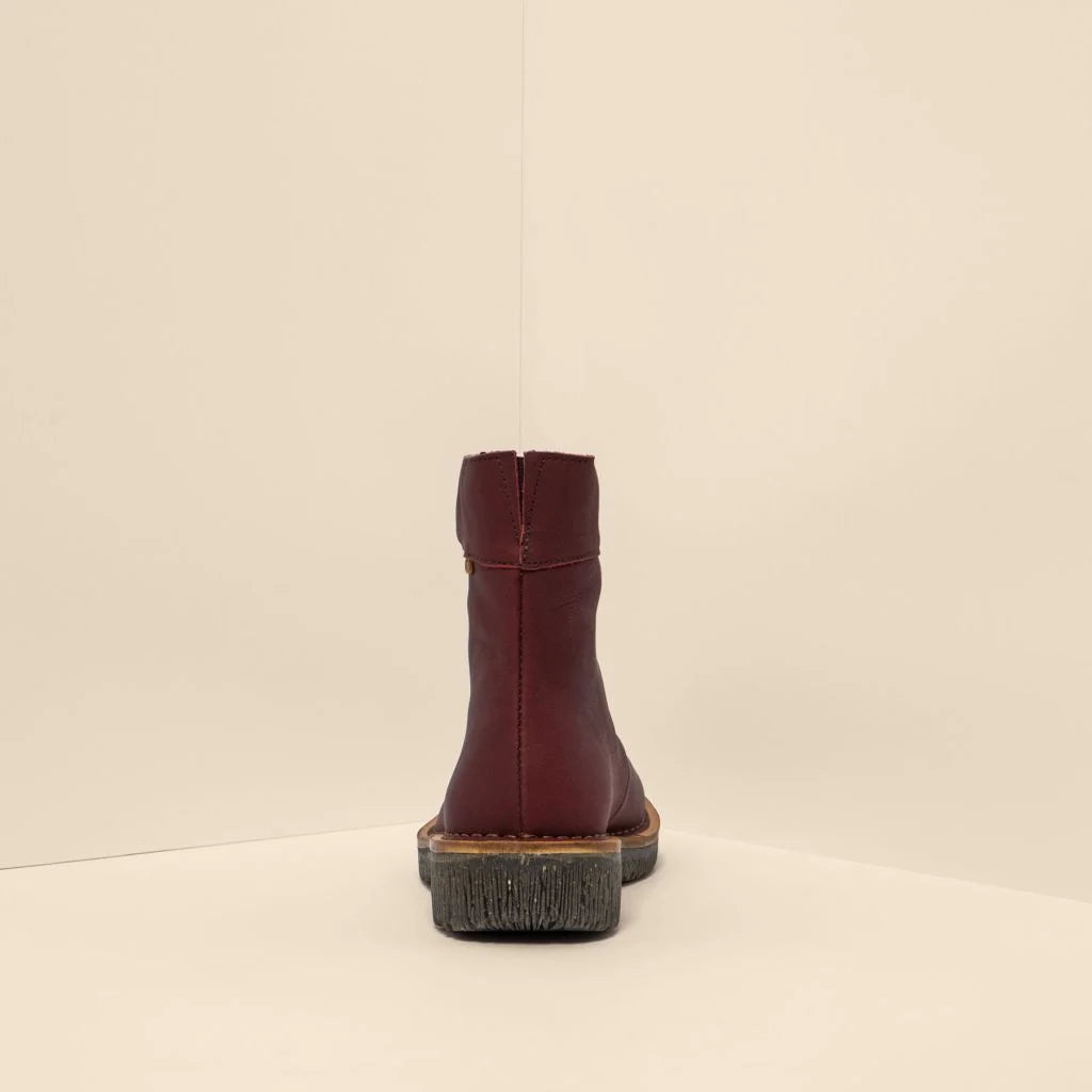 EL NATURALISTA - Bottines N5581 VOLCANO - Cuir de veau - Bordeaux