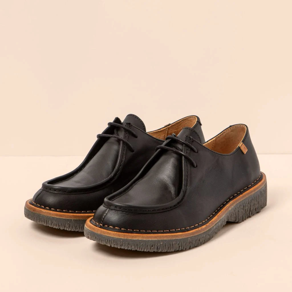EL NATURALISTA - Chaussures de ville N5584 VOLCANO - Cuir de veau - Noir