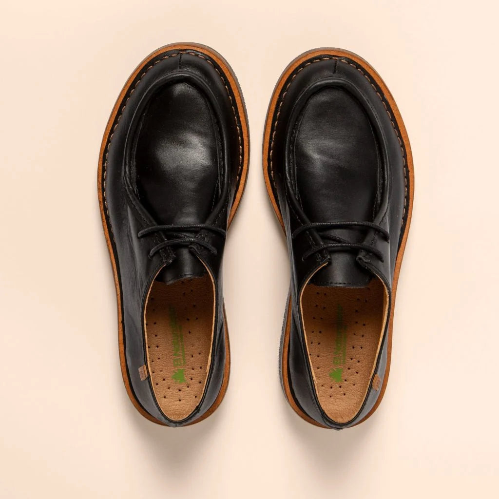 EL NATURALISTA - Chaussures de ville N5584 VOLCANO - Cuir de veau - Noir