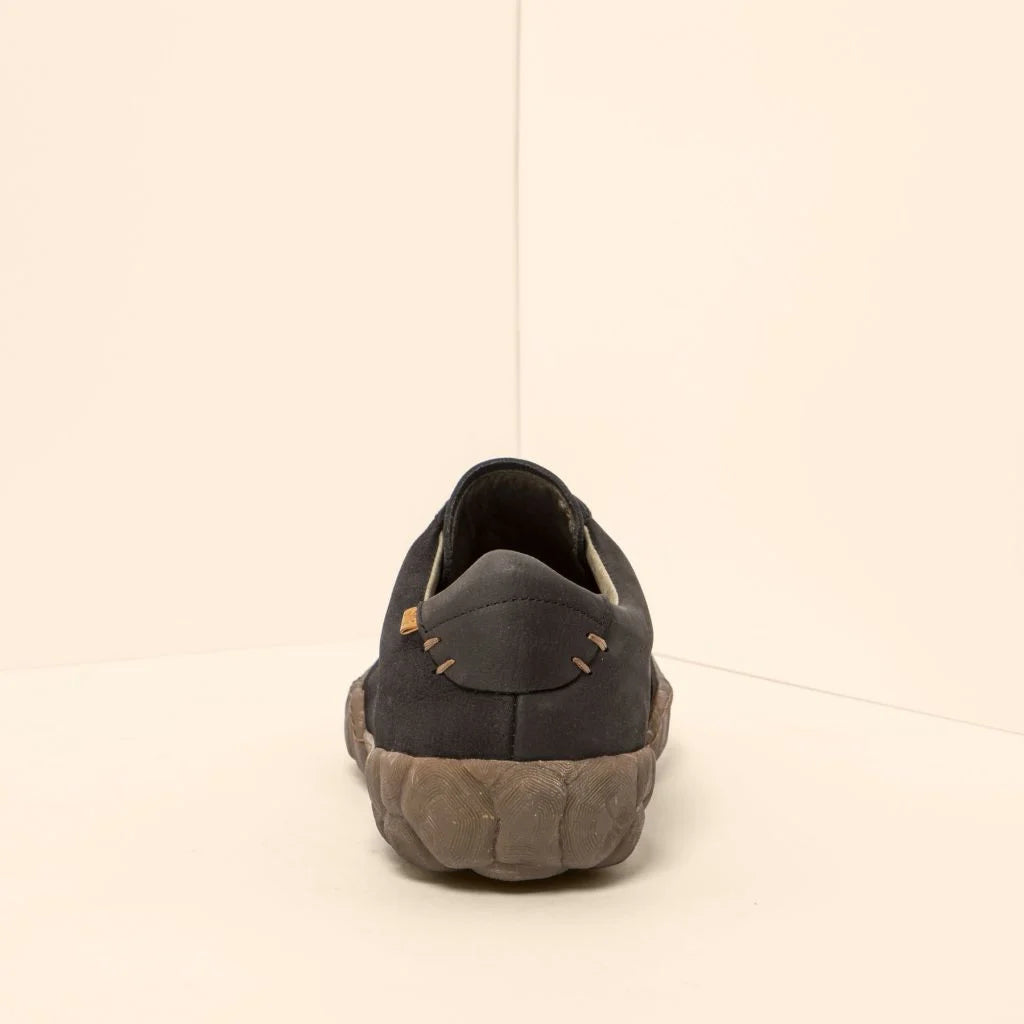 EL NATURALISTA - Baskets N5616 TURTLE BASSE - Cuir de veau - Noir