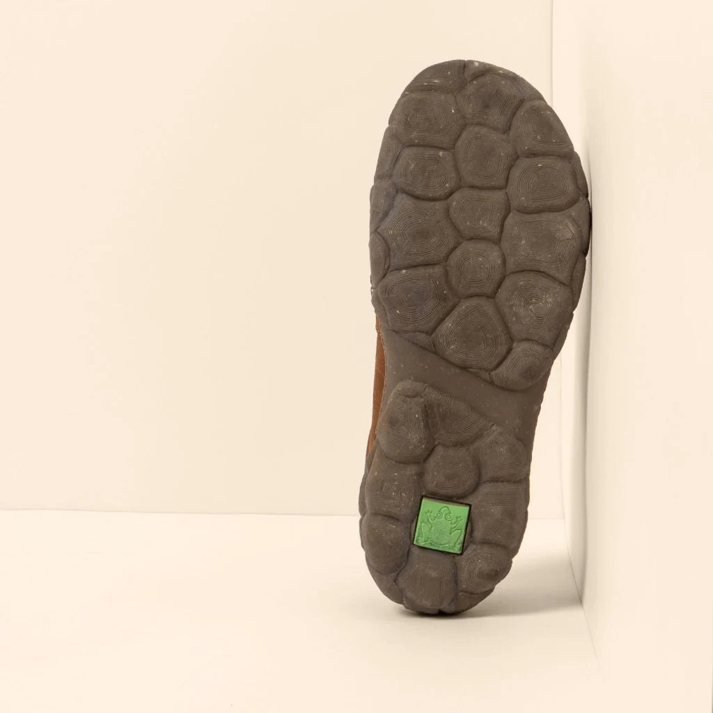 EL NATURALISTA - Baskets N5616 TURTLE BASSE - Cuir de veau - Wood