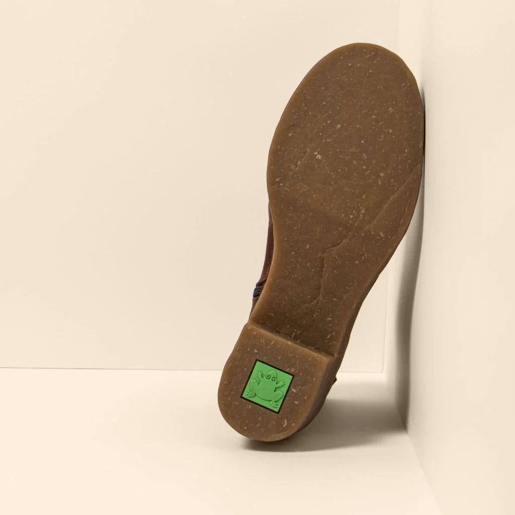 EL NATURALISTA - Bottines N5660 TICINO - Suédé - Chocolat