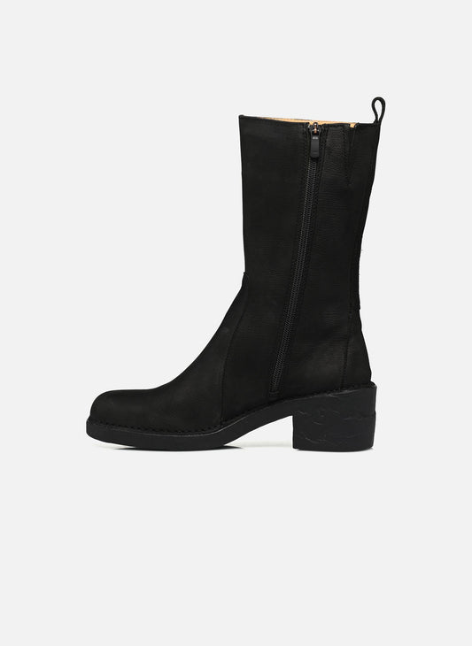 EL NATURALISTA - Bottes N5662 TICINO - Cuir de veau - Noir