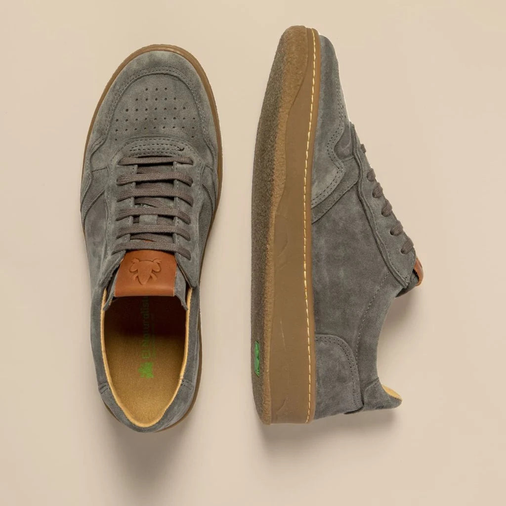 EL NATURALISTA - Sneakers N5844S GEO - Cuir soie de veau - Graphite