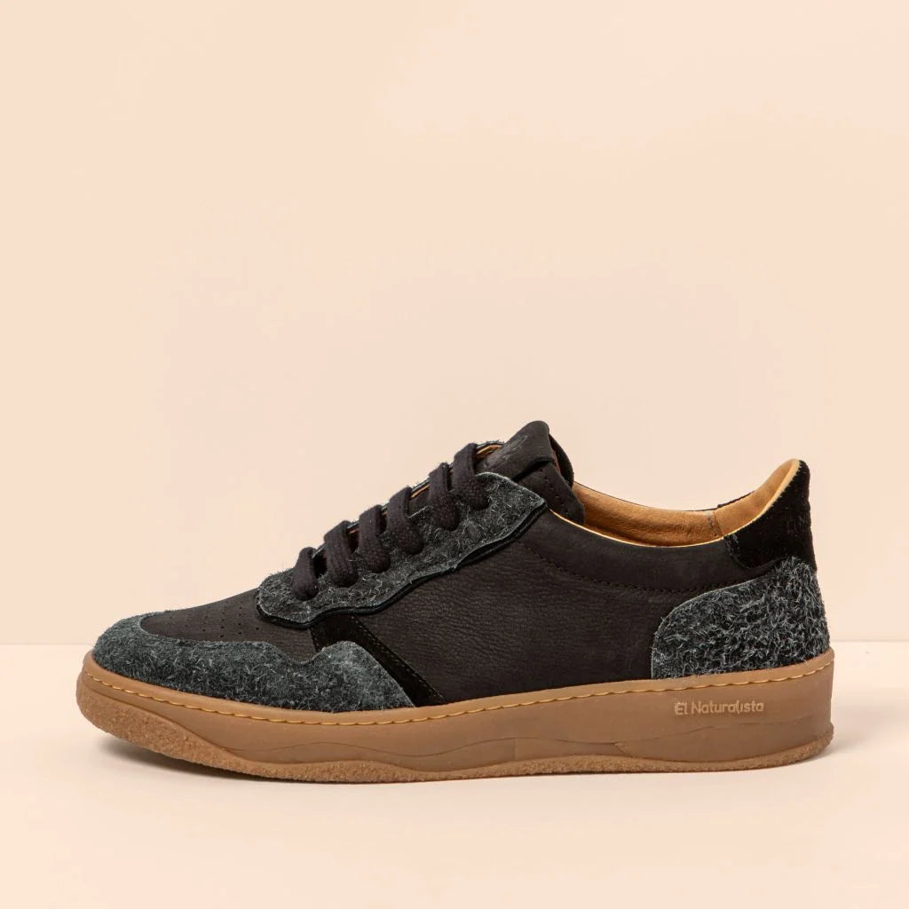 EL NATURALISTA - Sneakers N5844 GEO - Cuir de veau - Black