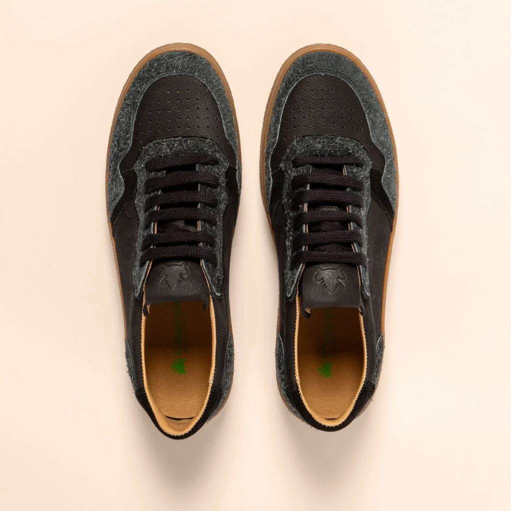 EL NATURALISTA - Sneakers N5844 GEO - Cuir de veau - Black