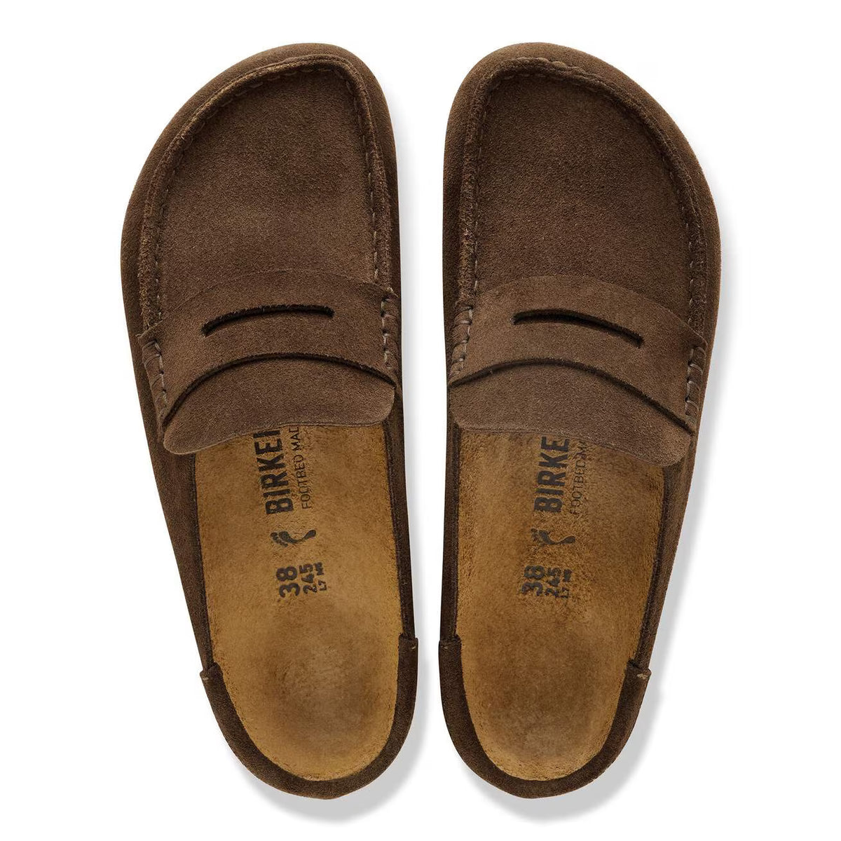 BIRKENSTOCK - Mocassins NAPLES WRAPPED - Carafe