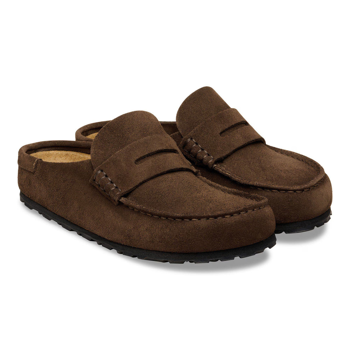 BIRKENSTOCK - Mocassins NAPLES WRAPPED - Carafe