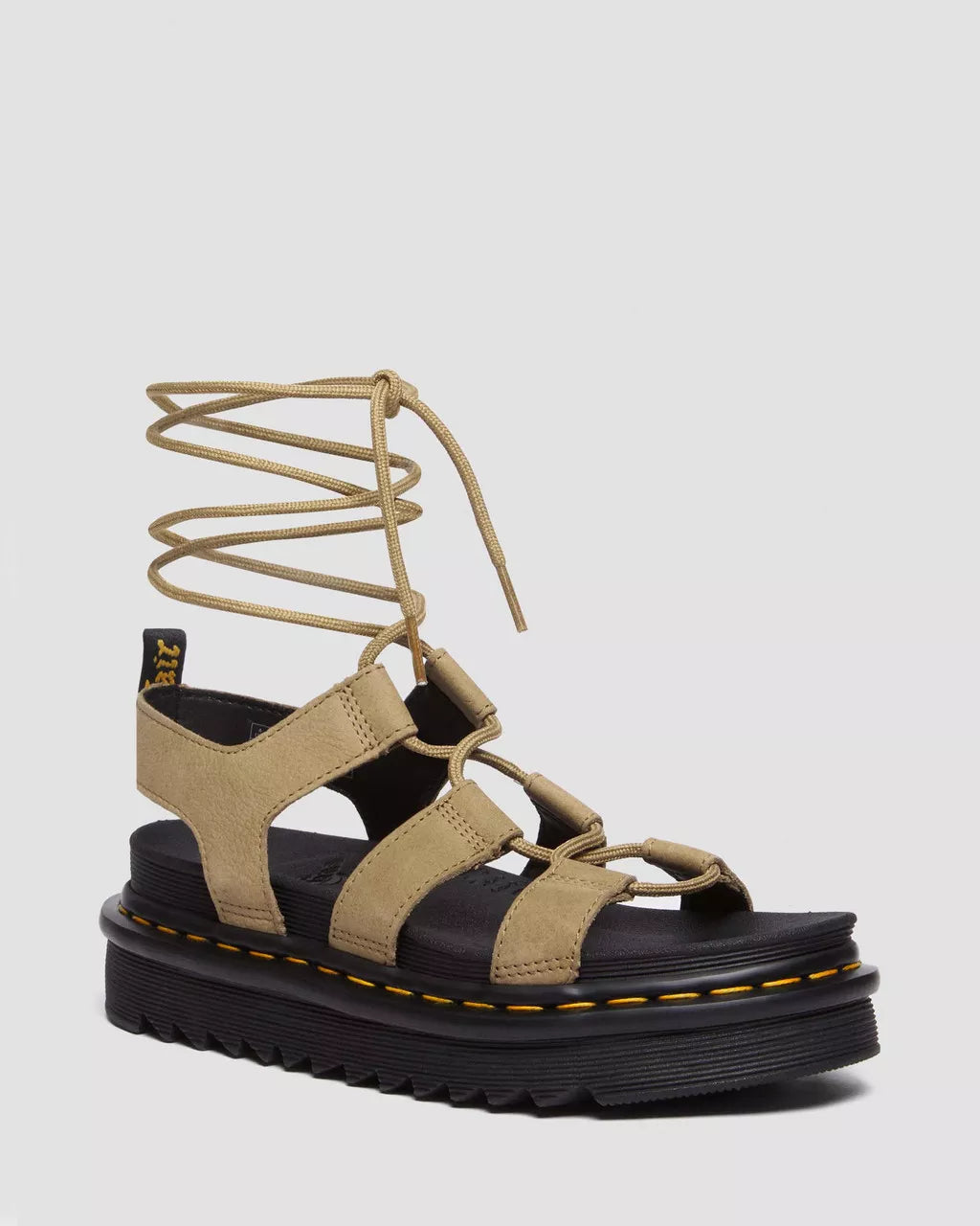 DR. MARTENS - Sandales NARTILLA - Nubuck - Tan